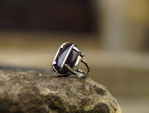 Nerezový prsten..." Silver cage " — foto 3