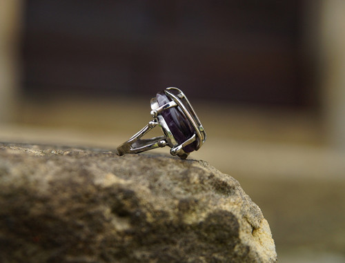 Nerezový prsten..." Silver cage " — foto 4