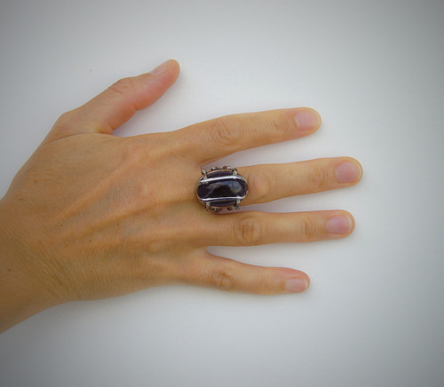 Nerezový prsten..." Silver cage " — foto 5