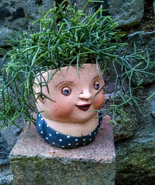 Květináč HLAVA — foto 2