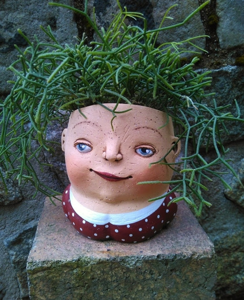 Květináč HLAVA — foto 2