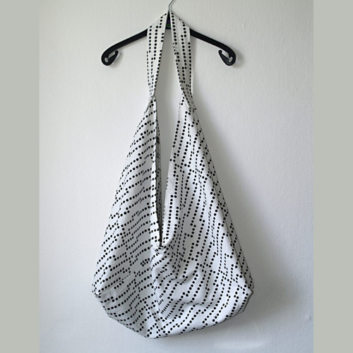 Velká taška - černobílá origami — foto 2