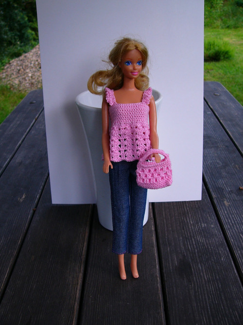 Top a kabelka pro Barbie — foto 2