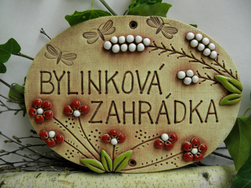 Cedulka do bylinkové zahrádky — foto 2