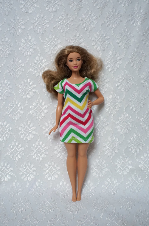 Šaty pro Barbie 2016 - curvy - baculku — foto 2