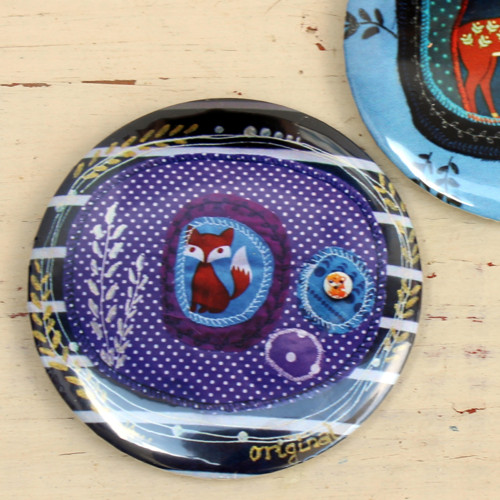 MAGNETEK VELKÝ 6 cm indiánský — foto 2