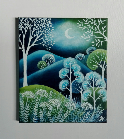 Měsíční svit (25x30cm) — foto 2