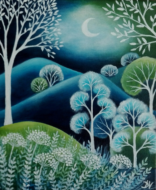 Měsíční svit (25x30cm) — foto 3
