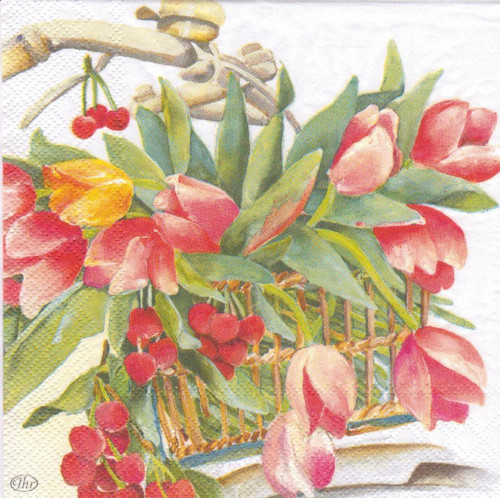 Ubrousek - tulipány a kolo — foto 2