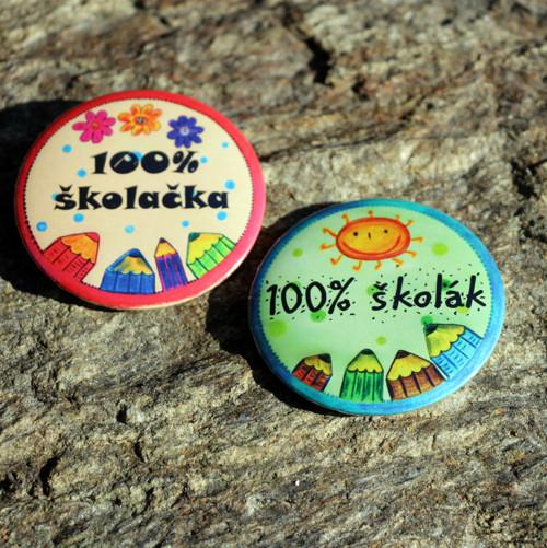 MAGNETEK VELKÝ 6 cm pro školajdu — foto 2