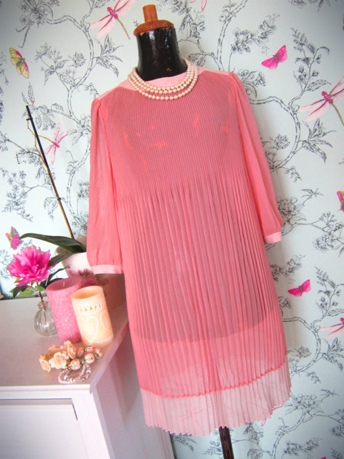 Šaty powder pink&plisé — foto 3