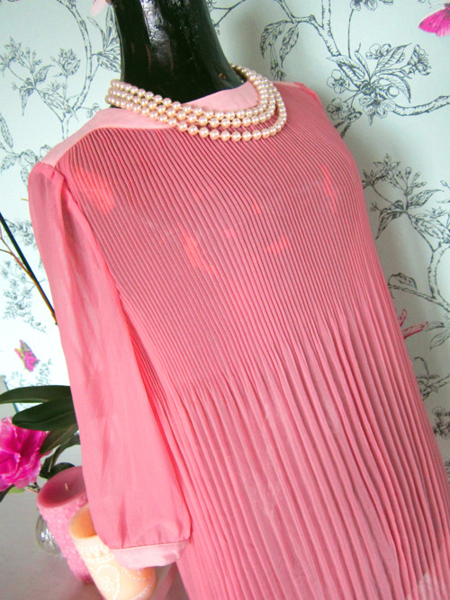 Šaty powder pink&plisé — foto 5