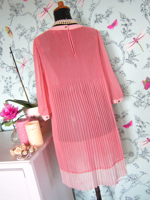 Šaty powder pink&plisé — foto 6