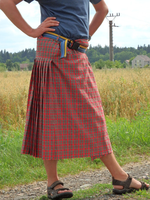 Pánský bavlněný kilt — foto 2