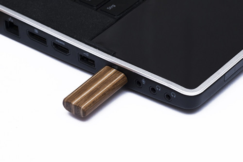 Dřevěná flashka Ovangkol 16GB — foto 5