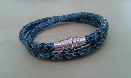 Magnetický náramek - modrá+černá — foto 2