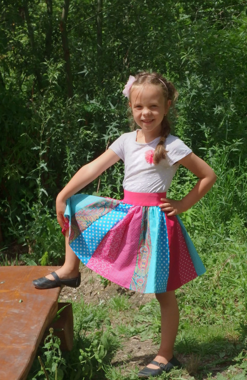 Patchworková sukýnka 3 — foto 2