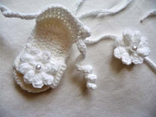 Sada-newborn -bílá s perličkami — foto 2