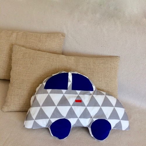 Bugatka Polštářek s modrými koly — foto 2