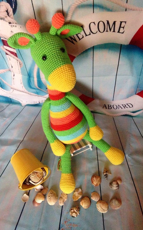Háčkovaná Žirafa Janinka — foto 4