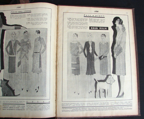 Lada-týdeník inteligentních žen, módní svět, 1928 — foto 4