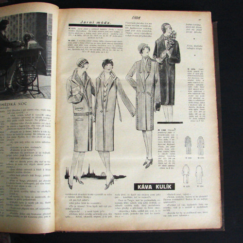 Lada-týdeník inteligentních žen, módní svět, 1928 — foto 6