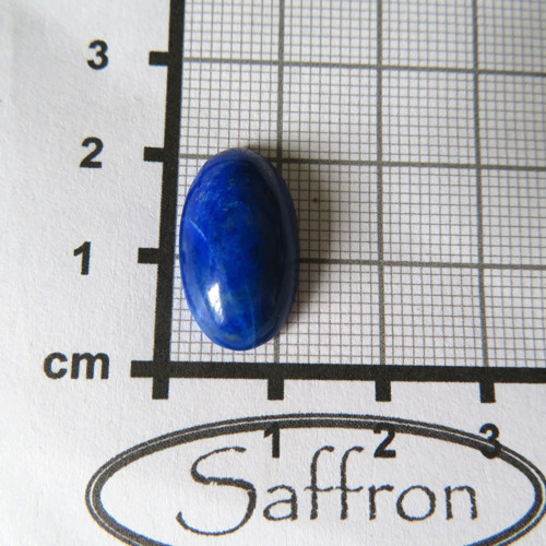 Lapis lazuli Extra, přírodní, kabošon č.1 — foto 2
