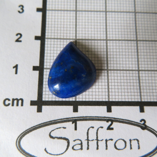 Lapis lazuli Extra, přírodní, kabošon č.2 — foto 2