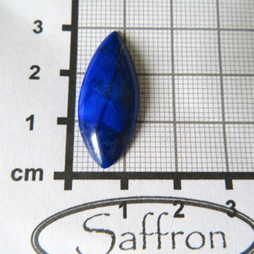 Lapis lazuli Extra, přírodní, kabošon č.3 — foto 2