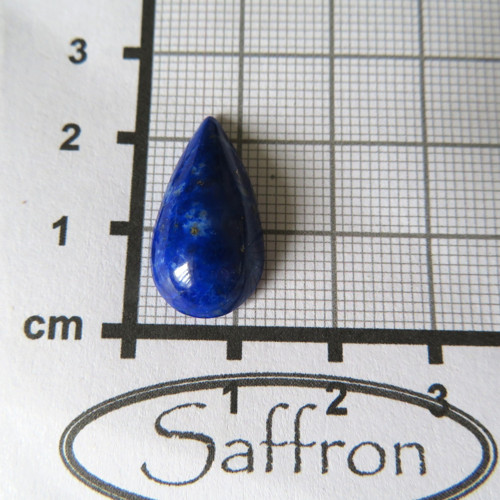Lapis lazuli Extra, přírodní, kabošon č.8 — foto 2