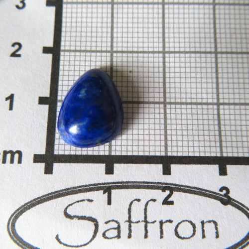 Lapis lazuli Extra, přírodní, kabošon č.9 — foto 2