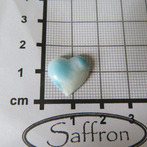 Larimar, kabošonek srdíčko č.6 — foto 2
