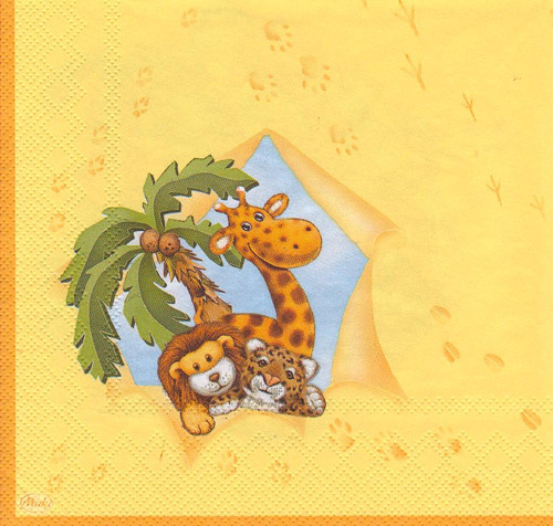 Ubrousek - safari (20 ks) — foto 2
