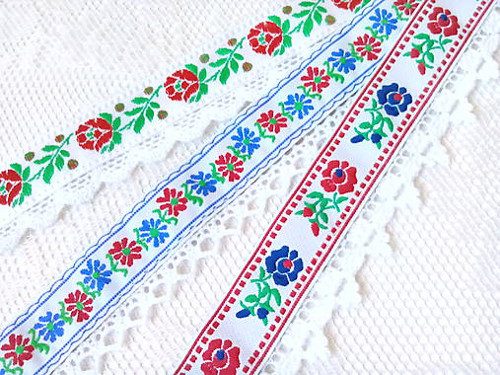 Slovak folklore set (choker + bracelet) — foto 5