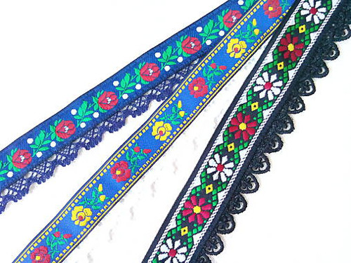 Slovak folklore set (choker + bracelet) — foto 6