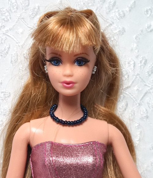 Šperk pro Barbie - modrý s duhou — foto 2