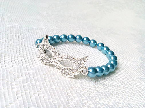 Masquerade bracelet (blue/silver) — foto 2