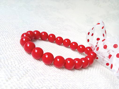 Pin Up bracelet (red) — foto 2
