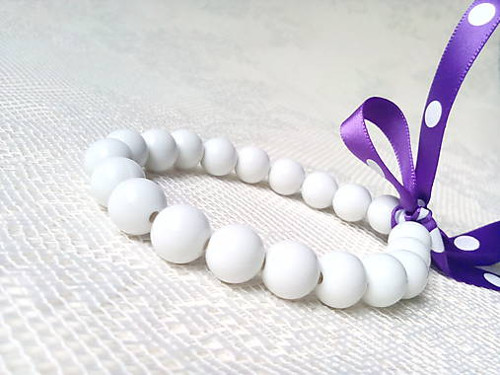 Pin Up bracelet (white) — foto 2