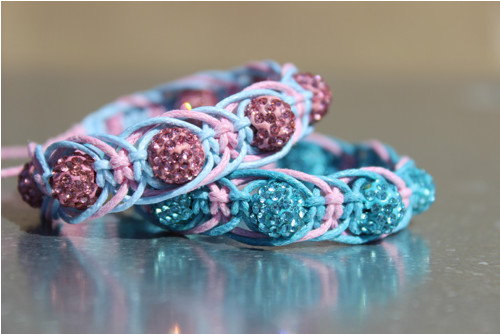 DeLux Crystal.. Náramek shamballa — foto 6