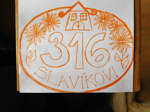 Keramická cedulka - slavíkovi — foto 2