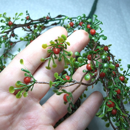 Keřík s červenámi bobulkami — foto 2