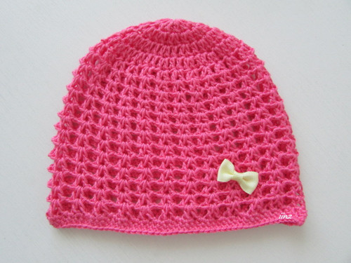 Letní čepička (40 - 46 cm), bambus — foto 2