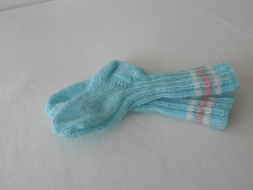Mohérové dětské ponožky 13 cm — foto 2