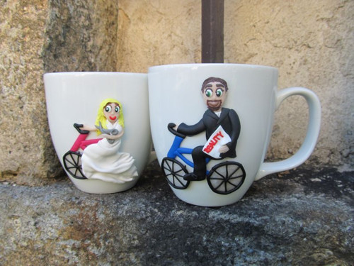 Svatební figurky - hrníčky — foto 3