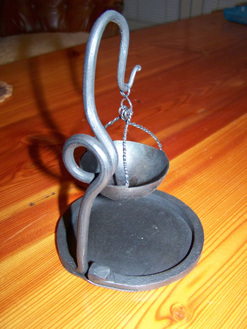 Kovaná aromalampa — foto 2