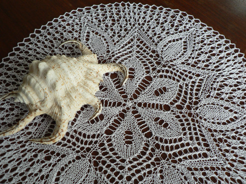 Kulatá pletená dečka Ulita 2 — foto 3