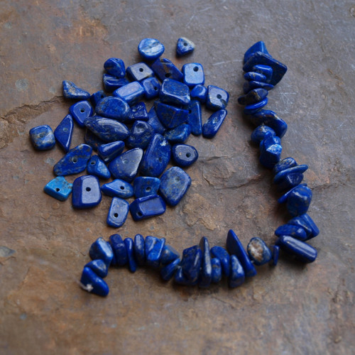 Lapis lazuli sekaný, zlomky — foto 2