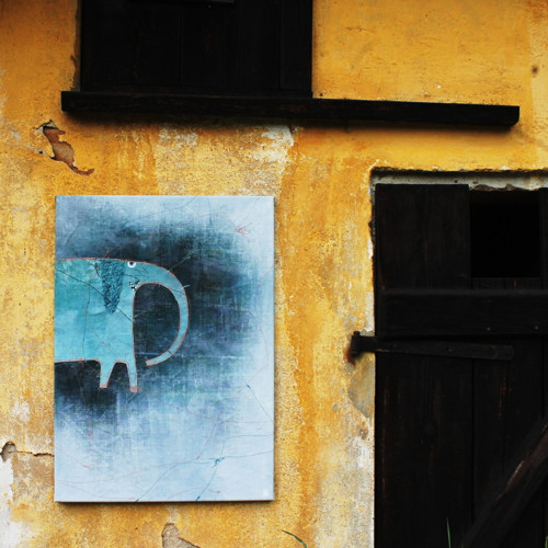 Obraz, lněné plátno..originál( 70x50 cm) — foto 2