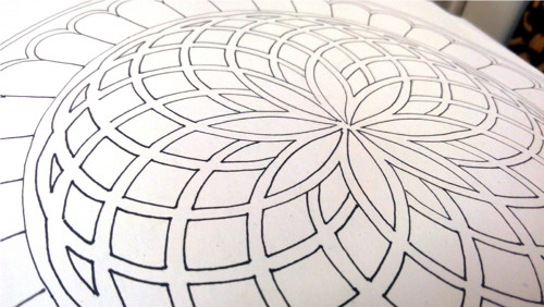 Mandala k vybarvení velká 12 — foto 3